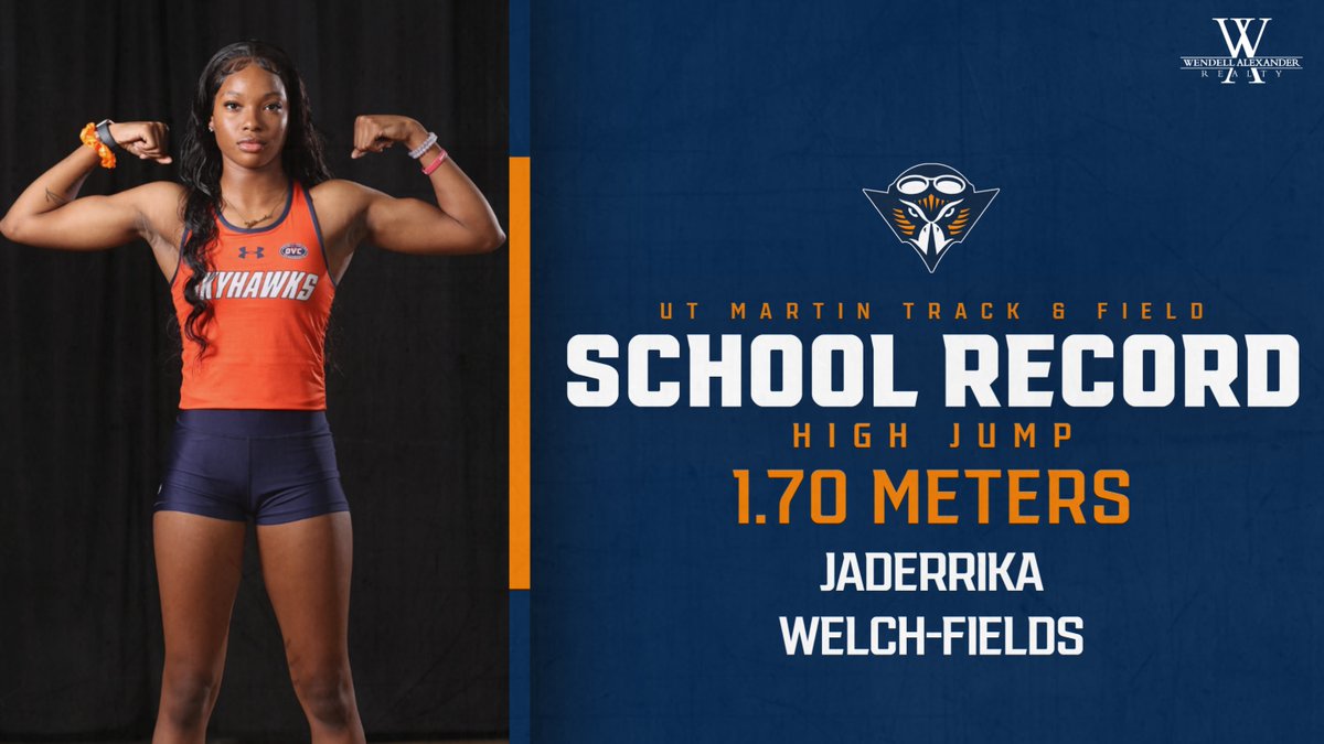 🚨SCHOOL RECORD🚨

Congratulations to JaDerrika Welch-Fields on breaking the school record in the high jump with a mark of 1.70 meters!

#MartinMade #OVCit