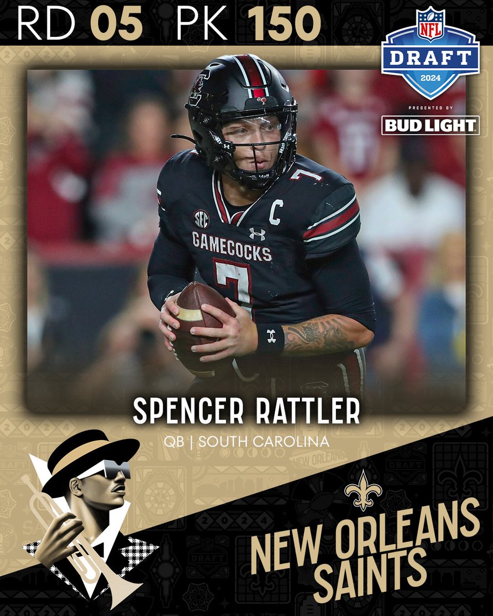 .@SpencerRattler is headed to the Saints🫡