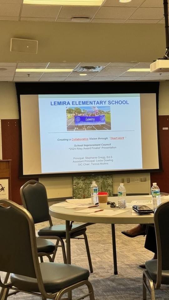 LemiraSchool's tweet photo. Out of 1100 SIC chapters statewide, Lemira is honored to present and be recognized for Honorable Mention for the 24 SIC Schools of Excellence award! @Stephanie1Gregg @EllJayDee_AP @SumterSCSchools @DrWrightSupt @DrShirleyGamble https://t.co/ZPTBHZimT2