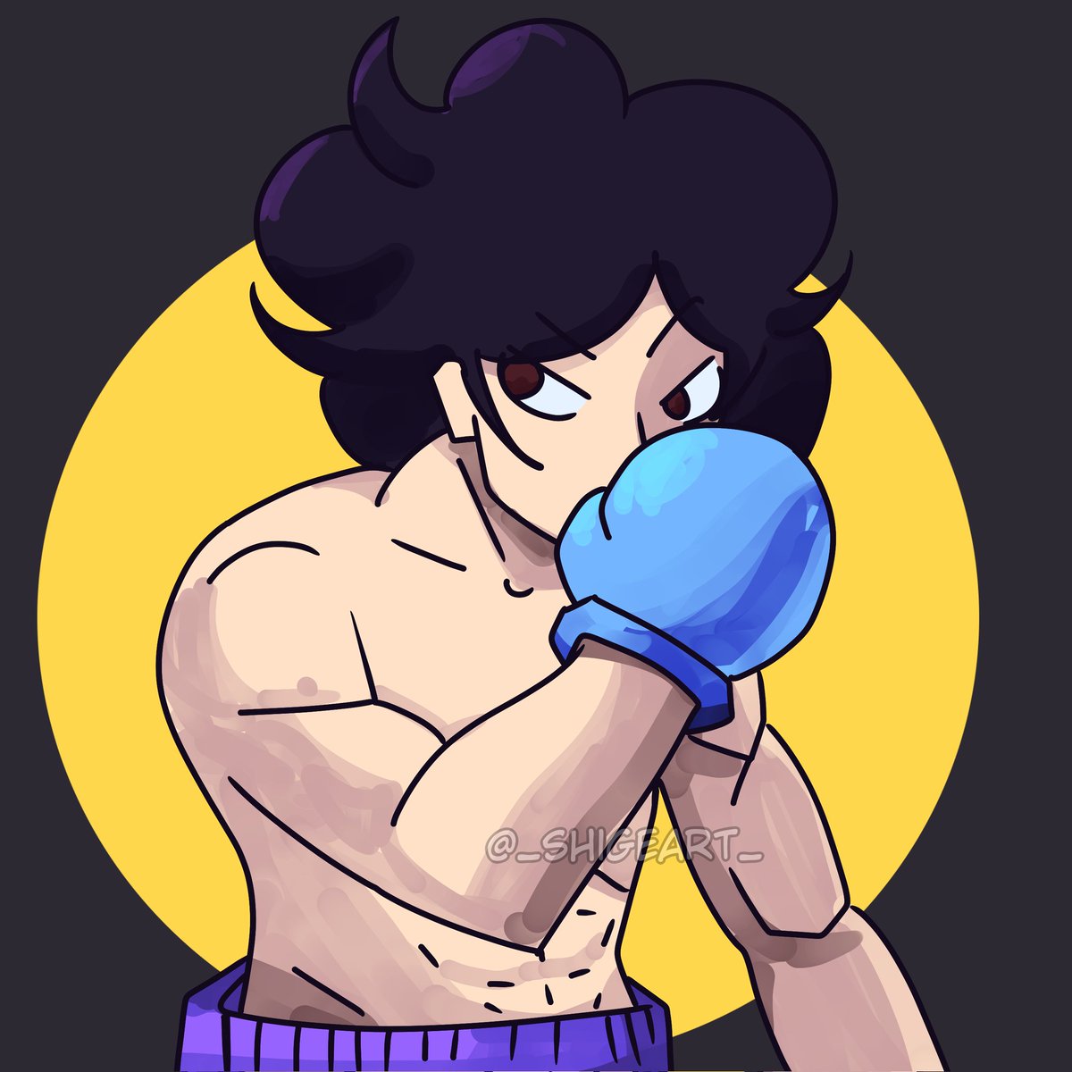 Boxing 
#arte #art #digitalart #medibangpaint