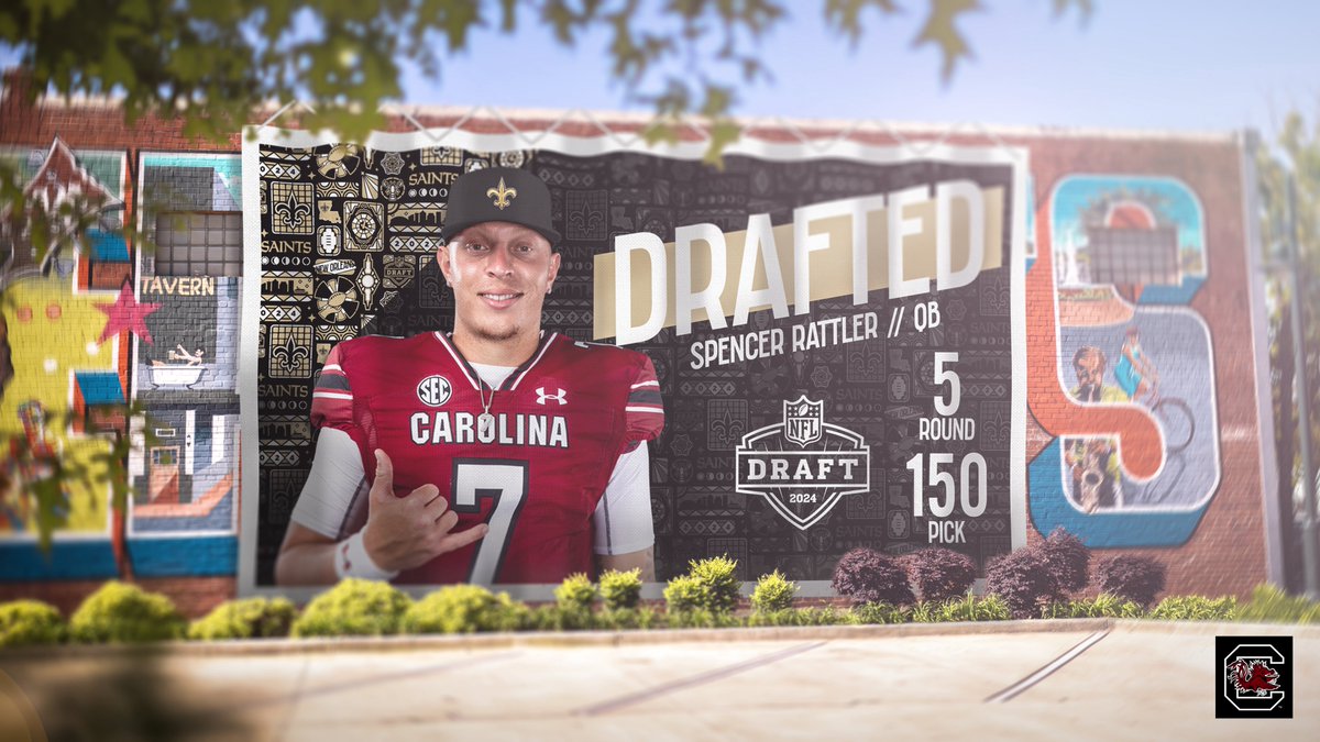 The @NFL is about to count this guy among the @Saints! Congratulations, @SpencerRattler!