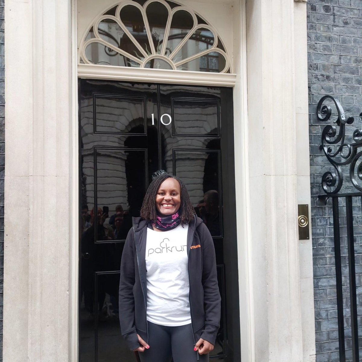 Tasha Thompson (@tasharunstings) on Twitter photo 'Mini parkrun' to celebrate 20 years of parkrun at No. 10 <a href="/parkrunUK/">parkrun UK</a> <a href="/10DowningStreet/">UK Prime Minister</a> <a href="/Bgdrunuk/">Black Girls Do Run UK ยฎ</a> ๐ณ๐๐พโโ๏ธ 'Mini parkrun' to celebrate 20 years of parkrun at No. 10 <a href="/parkrunUK/">parkrun UK</a> <a href="/10DowningStreet/">UK Prime Minister</a> <a href="/Bgdrunuk/">Black Girls Do Run UK ยฎ</a> ๐ณ๐๐พโโ๏ธ