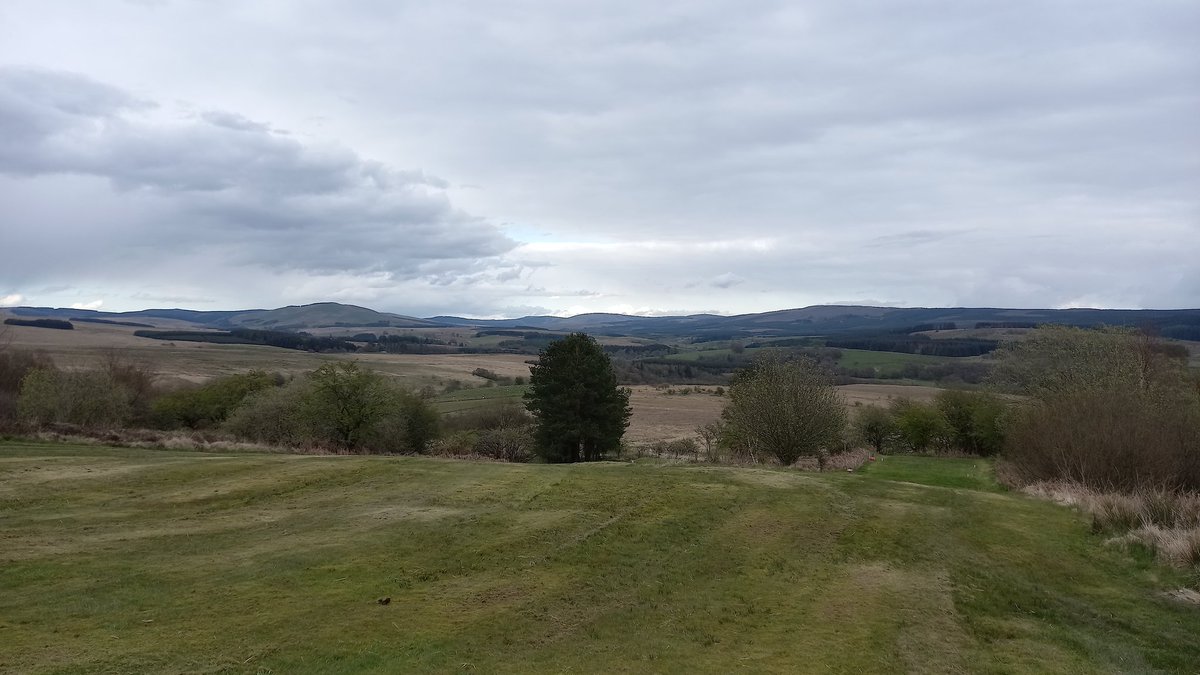 Some scenic shots from this evening spent on the golf course. #Scotland #golf