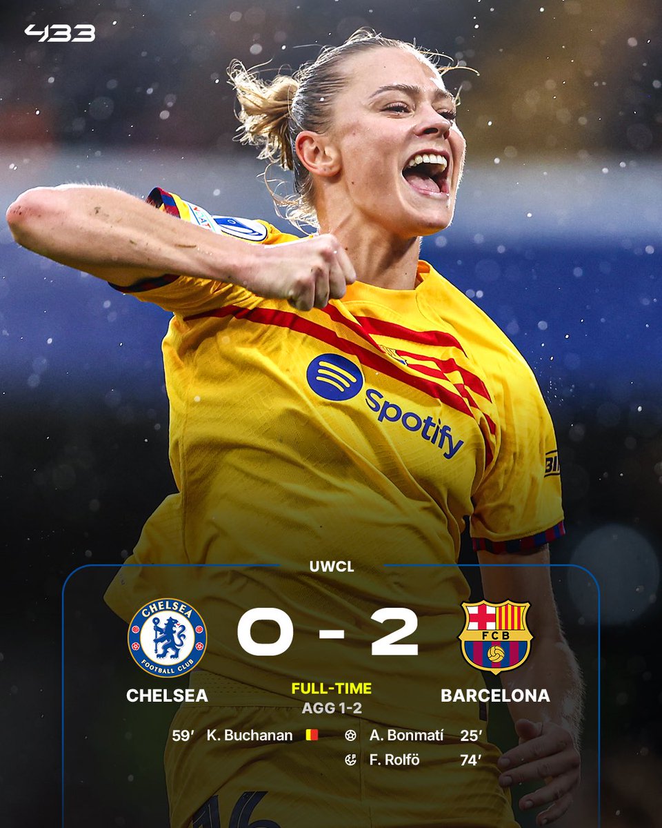 THE REIGNING CHAMPION REACHES THE UWCL FINAL! 🔥✅