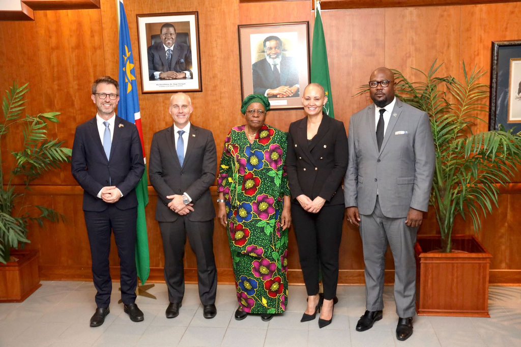 H.E. Dr Netumbo Nandi-Ndaitwah (@VPSWAPO), Vice President of the Republic of Namibia, received a courtesy visit by the management of Hyphen Hydrogen Energy to brief her on the latest developments and progress of Namibia’s first fully vertically intergrated GW scale Green Hydrogen