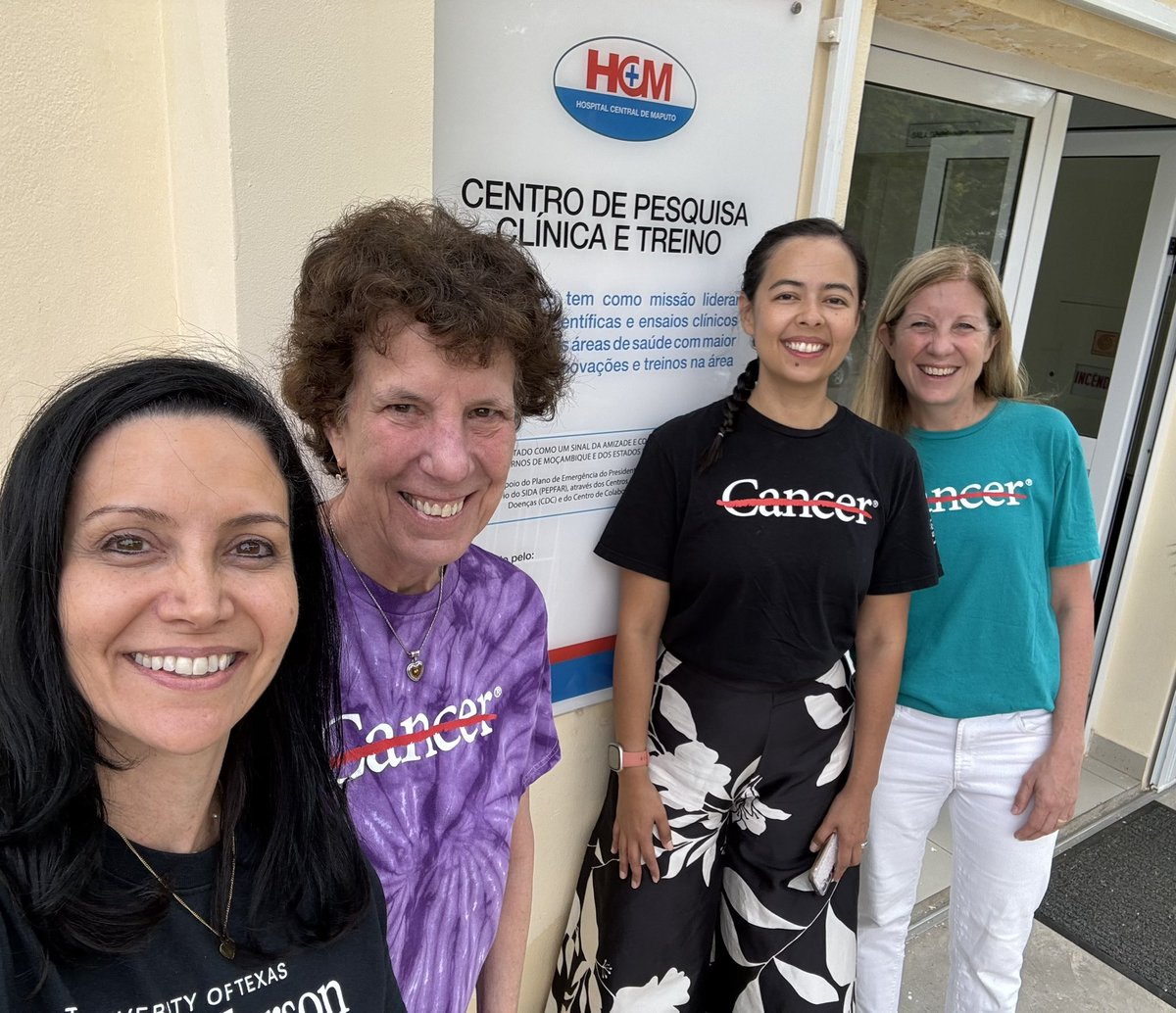 Kathleen Schmeler MD (@kmschmeler) on Twitter photo So excited to be in Mozambique with @NCICastle collaborating with <a href="/CISPOC_DPCM/">CISPOC - INS - DPCM</a> <a href="/uemmoz/">UEM - Moçambique</a> and <a href="/MDAndersonNews/">MD Anderson Cancer Center</a> team to launch the PHIL study - a randomized trial of LEEP vs. Thermal Ablation in WLWH <a href="/MilaPSalcedo/">Mila Pontremoli Salcedo</a> <a href="/MelissaLoVaron/">Melissa S. Lopez</a> <a href="/echiaomd/">liz chiao</a> <a href="/JoseAJeronimo/">Jose A. Jeronimo</a> #EndCancer So excited to be in Mozambique with @NCICastle collaborating with <a href="/CISPOC_DPCM/">CISPOC - INS - DPCM</a> <a href="/uemmoz/">UEM - Moçambique</a> and <a href="/MDAndersonNews/">MD Anderson Cancer Center</a> team to launch the PHIL study - a randomized trial of LEEP vs. Thermal Ablation in WLWH <a href="/MilaPSalcedo/">Mila Pontremoli Salcedo</a> <a href="/MelissaLoVaron/">Melissa S. Lopez</a> <a href="/echiaomd/">liz chiao</a> <a href="/JoseAJeronimo/">Jose A. Jeronimo</a> #EndCancer