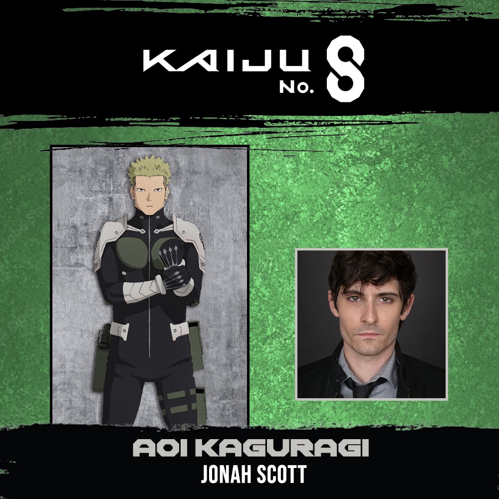 🦖YOOOOOOO!!🦖

I am joining the Defense Force as Aoi Kaguragi in Kaiju No. 8! Check out the next episode of the dub on @Crunchyroll!

Thank you so much to @ReadyKafka and the entire cast and production team! Theyre all doing a STELLAR job!