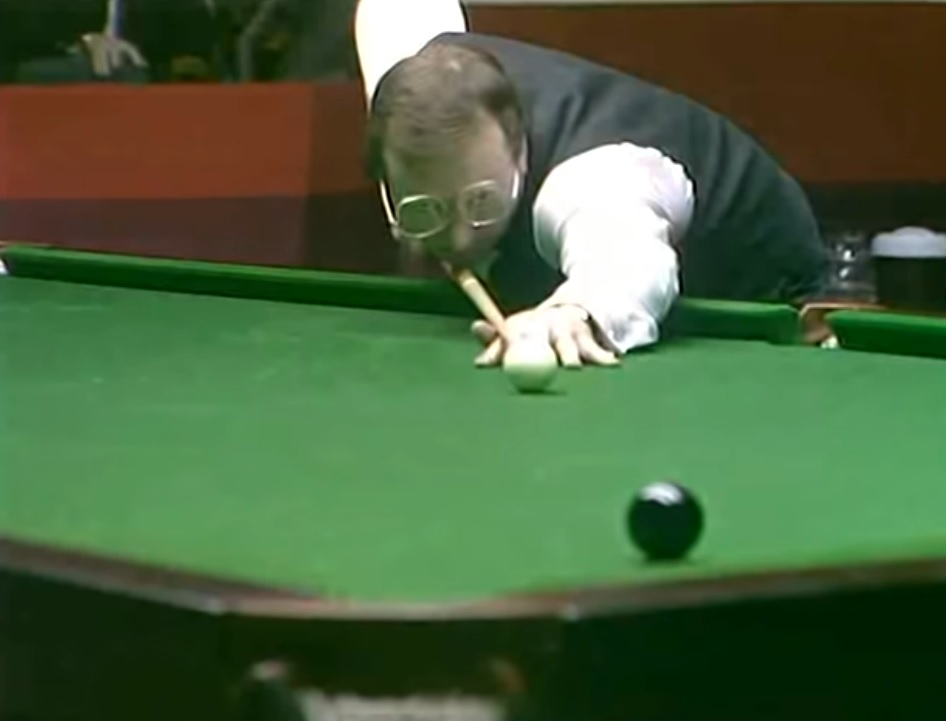#OnThisDay 1985 : The World Snooker Championship final between Dennis Taylor and Steve Davis which was won by Dennis Taylor in a thrilling final ball was broadcast on BBC2 to the tune of over 18 million viewers. #80s