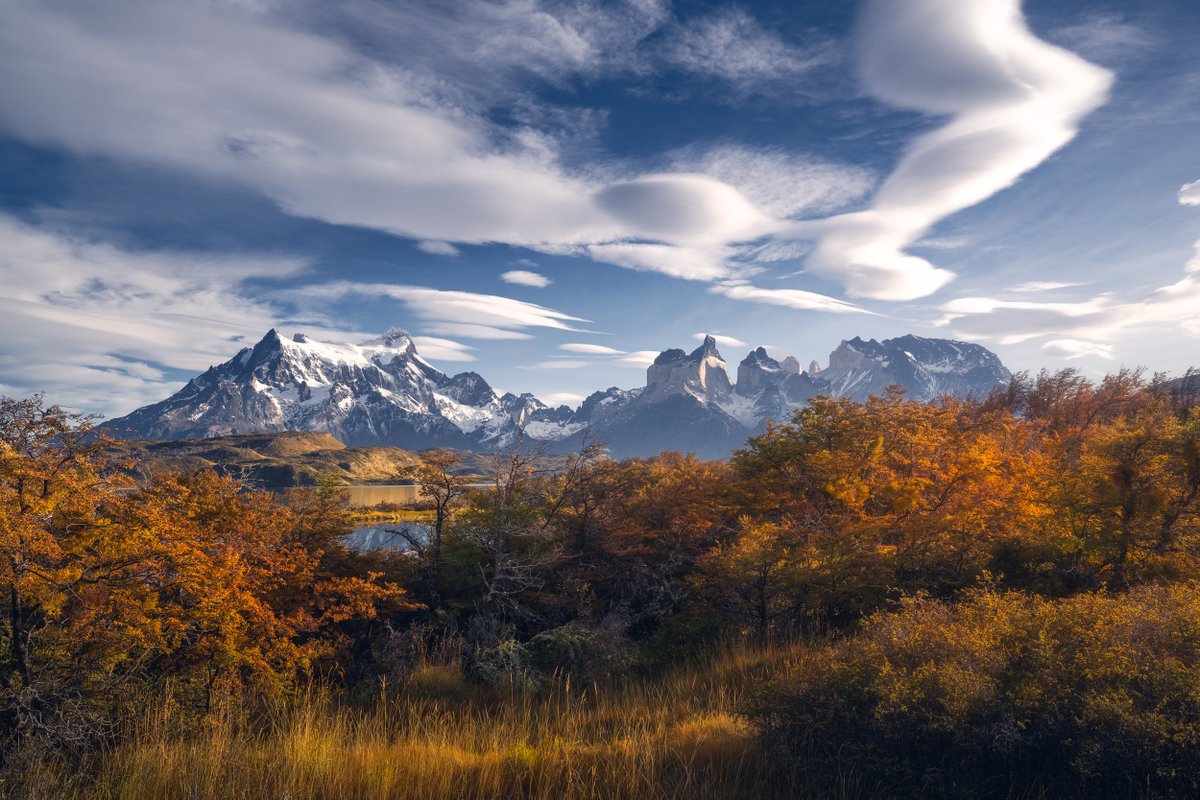 Autumn day in Patagonia.