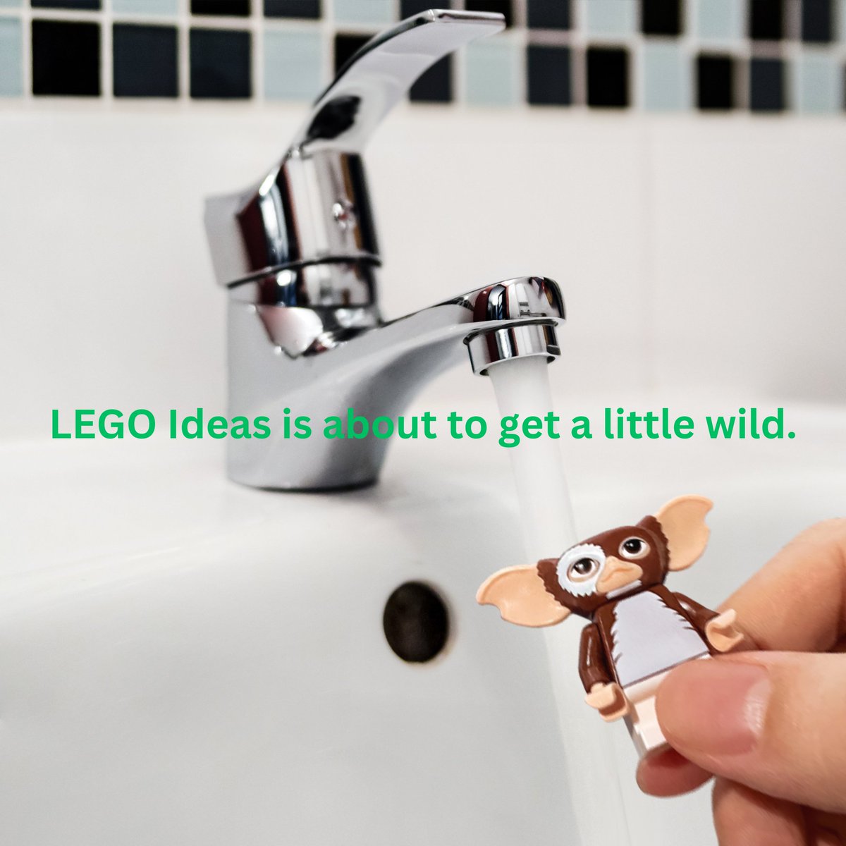 Gremlins has been selected as a finalist on <a href="/LEGOIdeas/">LEGO® IDEAS</a> '80s challenge. You know what that means? Remember the three rules.

Vote for Gremlins! If the set gets the most votes in the next 5 days, Mogwai is coming to a LEGO store near you. Cast your vote at bit.ly/legogremlins