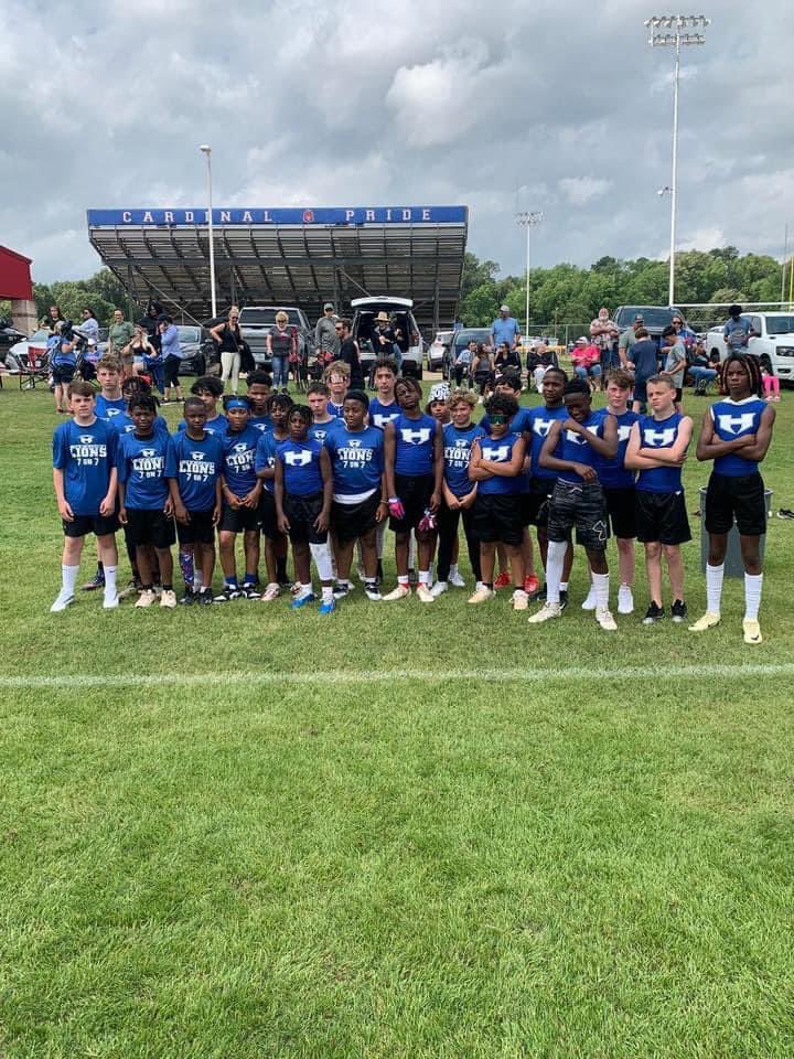 football_hms's tweet photo. Great Day at the Sabine MS 7v7 Tourney! 6th: 3-0 7th: 3-0 8th:0-2-1 @fb_henderson https://t.co/sG5oxG8Xzy