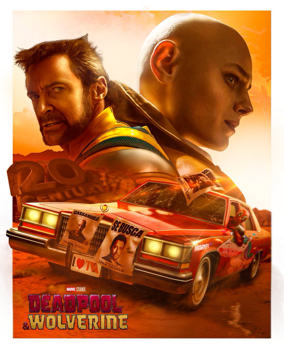 Asi quedo el poster que hicimos en stream de #deadpool3 muchas gracias a todos los que se pasaron por el stream a apoyar❤️

a las 18hs ve, nuevo video en el canal de youtube sobre este poster🖌️❤️
#DeadpoolAndWolverine