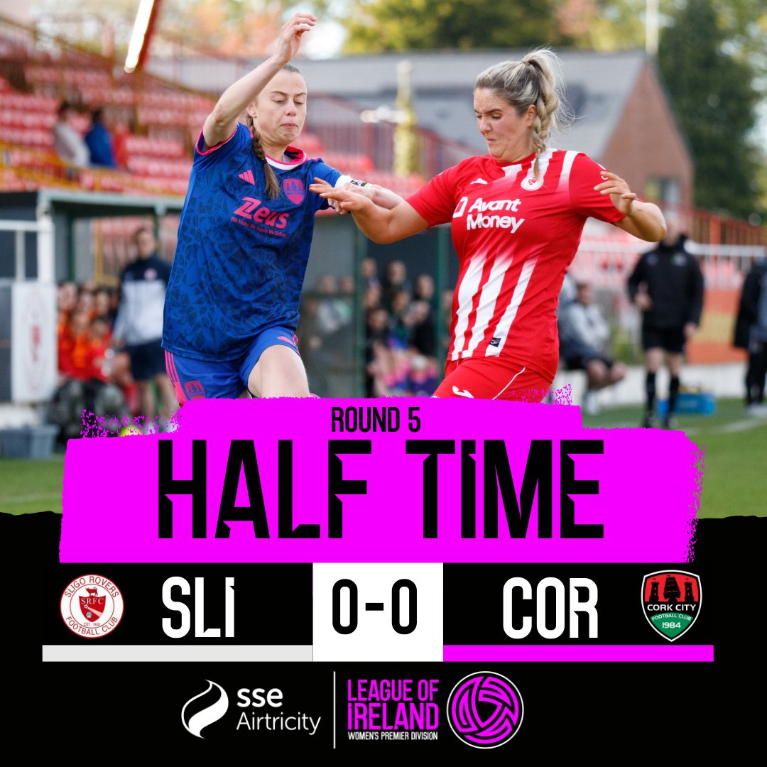 LoiWomen's tweet photo. HT | Nothing to split Cork and Sligo just yetโฆ
Second half coming up on LOITV ๐บ
๐ท @KBDphotos
#WLOI | #SLICOR https://t.co/8k74owwnq1
