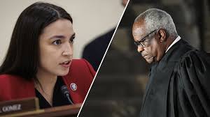 Alexandria Ocasio-Cortez announced she will  draft and introduce articles of impeachment against Clarence Thomas. 

 Do you support her?