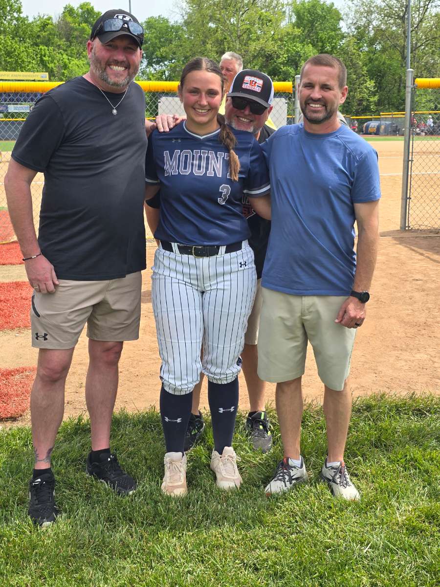 Senior Day for our #3 <a href="/Casey_kemp3/">Casey Kemp</a>! We are so proud of you Casey!  <a href="/MSJSoftball/">MSJ Softball</a> @jmconley14 <a href="/JakeLangstonIV/">Jake Langston</a>