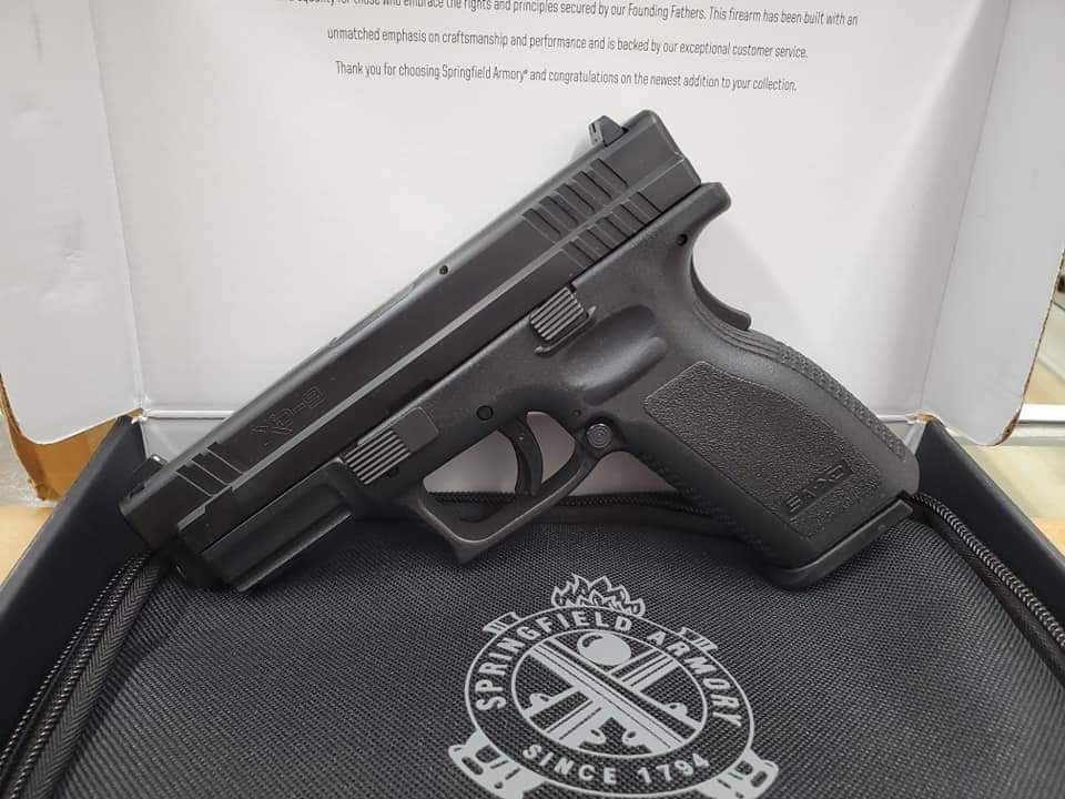 New arrivals!!

Springfield XD-9. 4' barrel. 16rnd capacity. NIB $399. Subcompact version available also at the same price