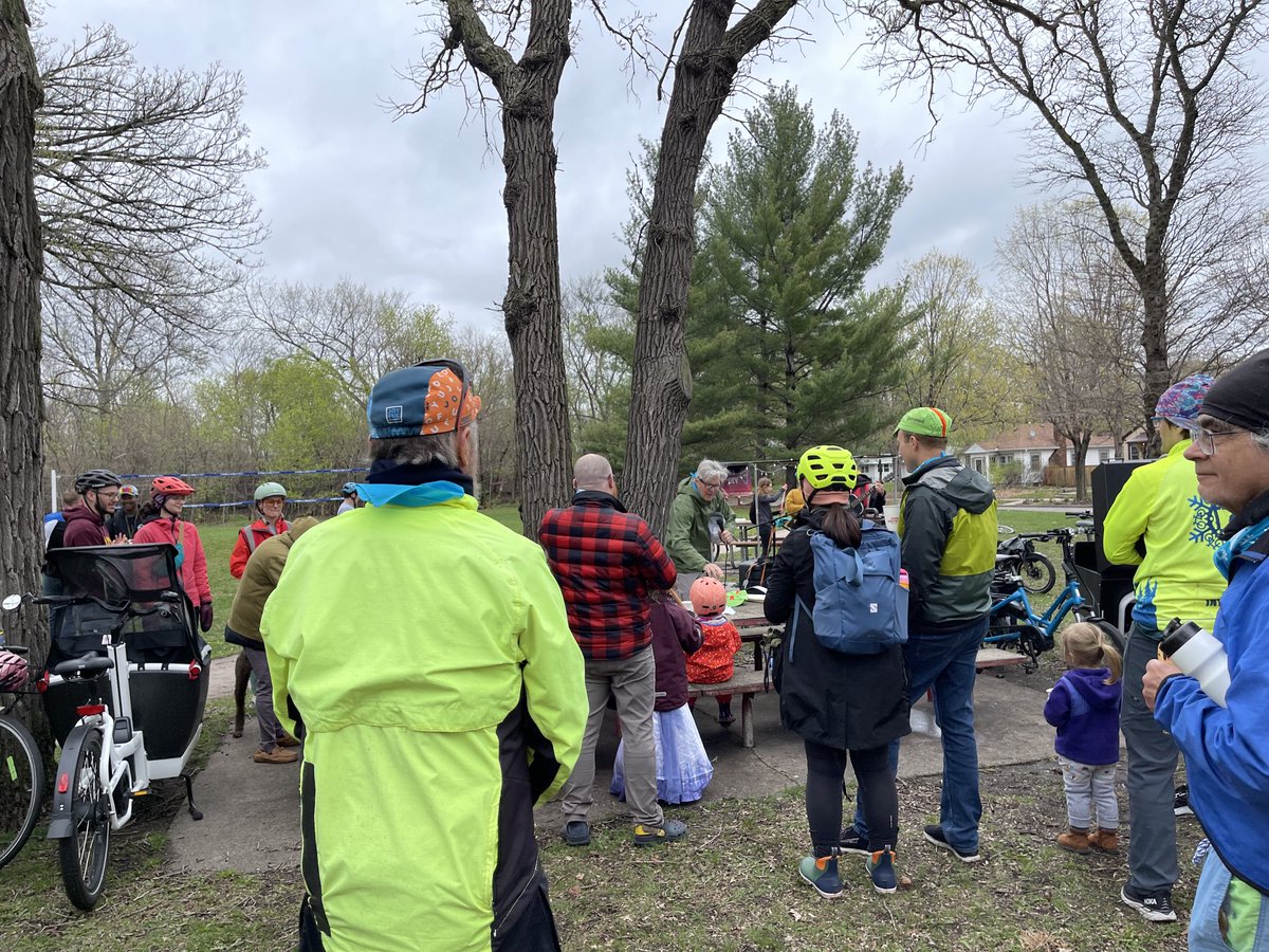 At the ⁦@perennialcycle⁩ pastry ride.  Many thanks to Luke for his generosity and encouragement of the bicycle community.  #30daysofbiking