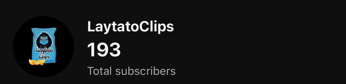 lostangel2k5's tweet photo. Nearly 50 new subs in just a little over 2 weeks! 🤯🤯🤯 Thank you all so much! #LaytatoClips #LaydUp #HavikNation #TheCongregation https://t.co/Vu0h4mxvIx