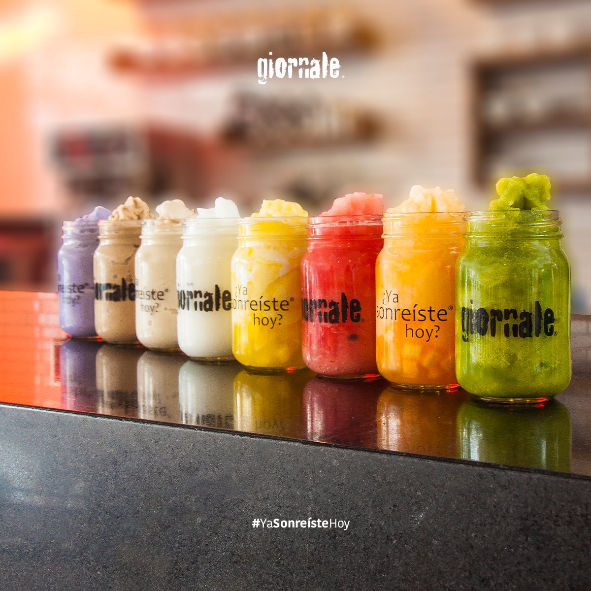 Refresca tu día con nuestros deliciosos Ghiacciatos.