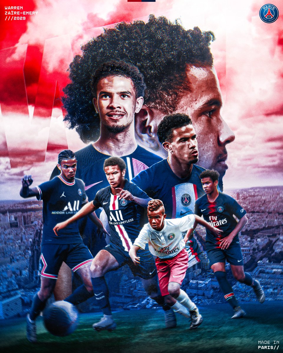 ❤️ Warren Zaïre-Emery 💙

#Warren2029