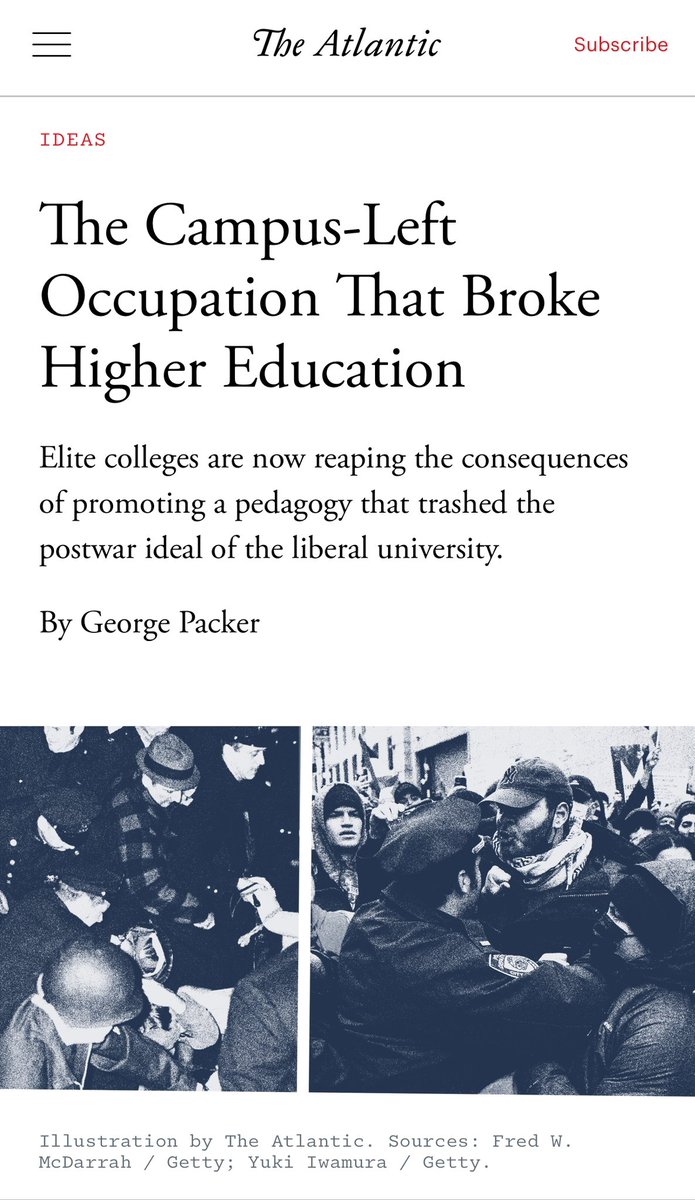 Truly brain rot thinking because a bunch of older white men cannot deal that college campuses aren’t their personal kingdoms of self-dealing anymore: