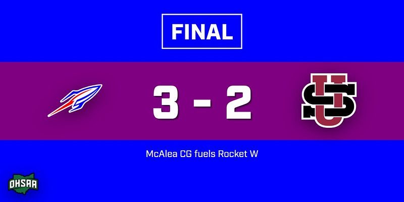 Rockets win 3-2!

McAlea CG, 2R, 1ER, 2K
McAlea RBI Single, R
Sedivec 2H, RBI, R, SB
Ziemnik R