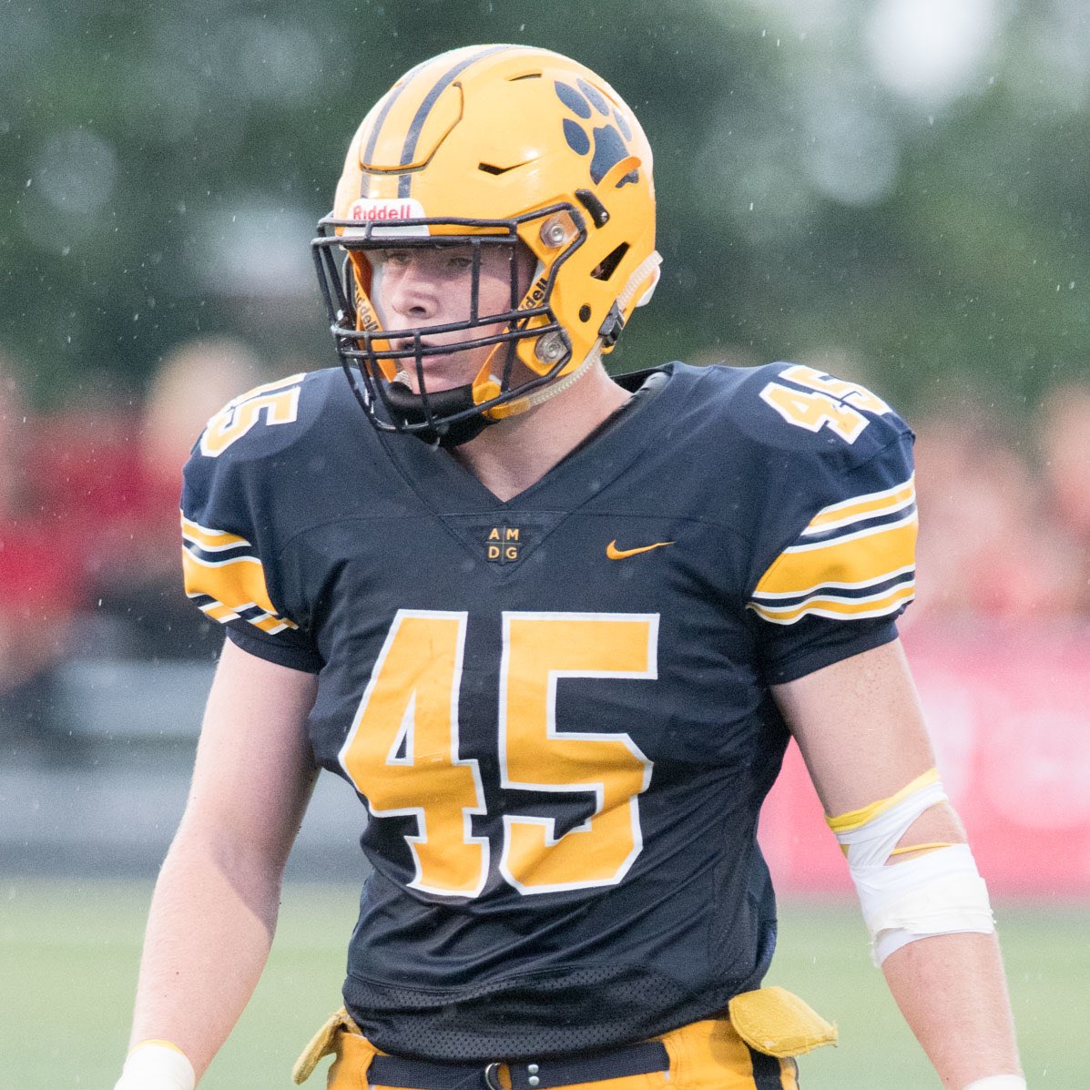 SIHSSports's tweet photo. FB: With the 148th pick in the 2024 NFL Draft, the @Raiders select Tommy Eichenberg ’19! Tommy joins his brother Liam ’16 in the NFL to become the first pair of Wildcat brothers to make the league! Congratulations Tommy! 
#GoCats https://t.co/jonl3vNBq4