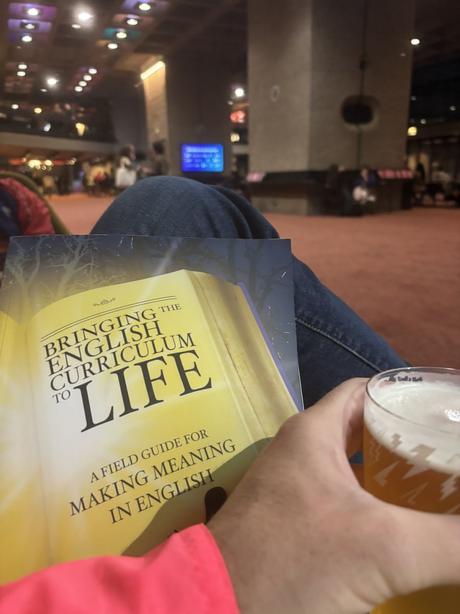 grobertson1977's tweet photo. Reading some @DavidDidau waiting for Adrianne Lenker @bigthiefmusic at the @BarbicanCentre. Can’t complain. https://t.co/DMxai0csny