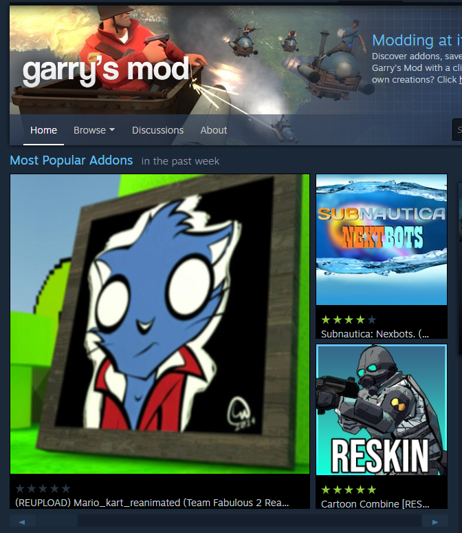 Yo shout out to the person reuploading GMod History onto the workshop #FuckNintendo