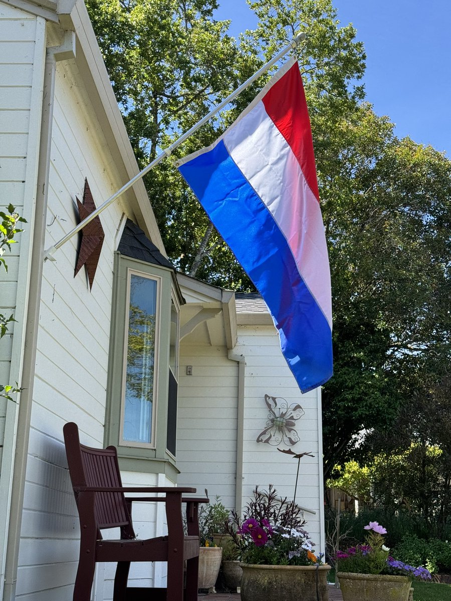 AlicevanO's tweet image. Happy King’s Day (Dutch one) from Petaluma #stilldutch
