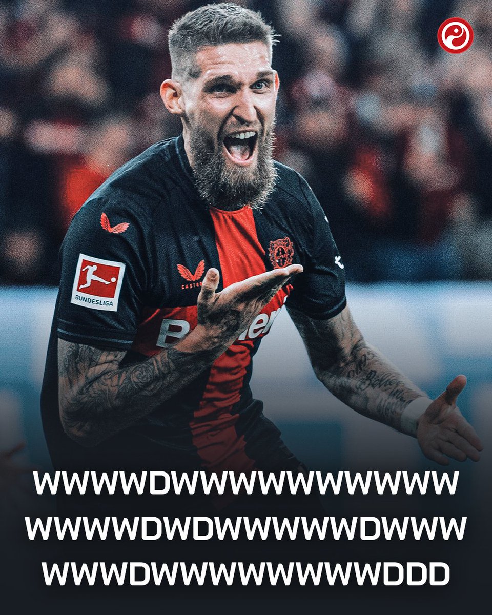Bayer Leverkusen are not giving up their record-breaking 46-game unbeaten run. 

In their last three games they have scored a:

◉ 89' equaliser vs. West Ham 
◉ 90+6' equaliser vs. Dortmund  
◉ 90+5' equaliser vs. Stuttgart

They are now just seven games away from going a whole