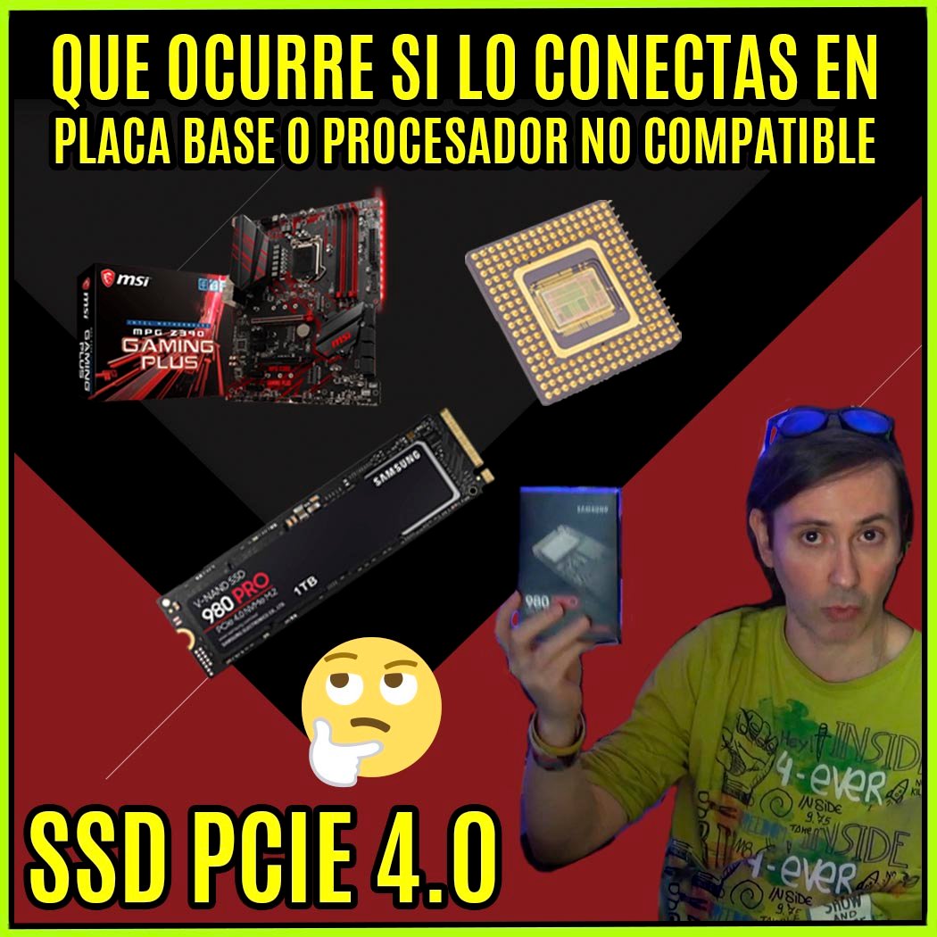 _Darkcass's tweet image. En este vídeo veremos si es posible conectar un #SSD PCIe 4.0 si vuestra CPU o placa base no soportan PCIe 4.0 y que ocurre si lo instalas y usas alguno de estos componentes en tu equipo, ver vídeo ➜ youtube.com/watch?v=KUgHd1…

#pc #ssdm2 #tecnologia #ssdnvme #PCIe4 #M2 #PCIe