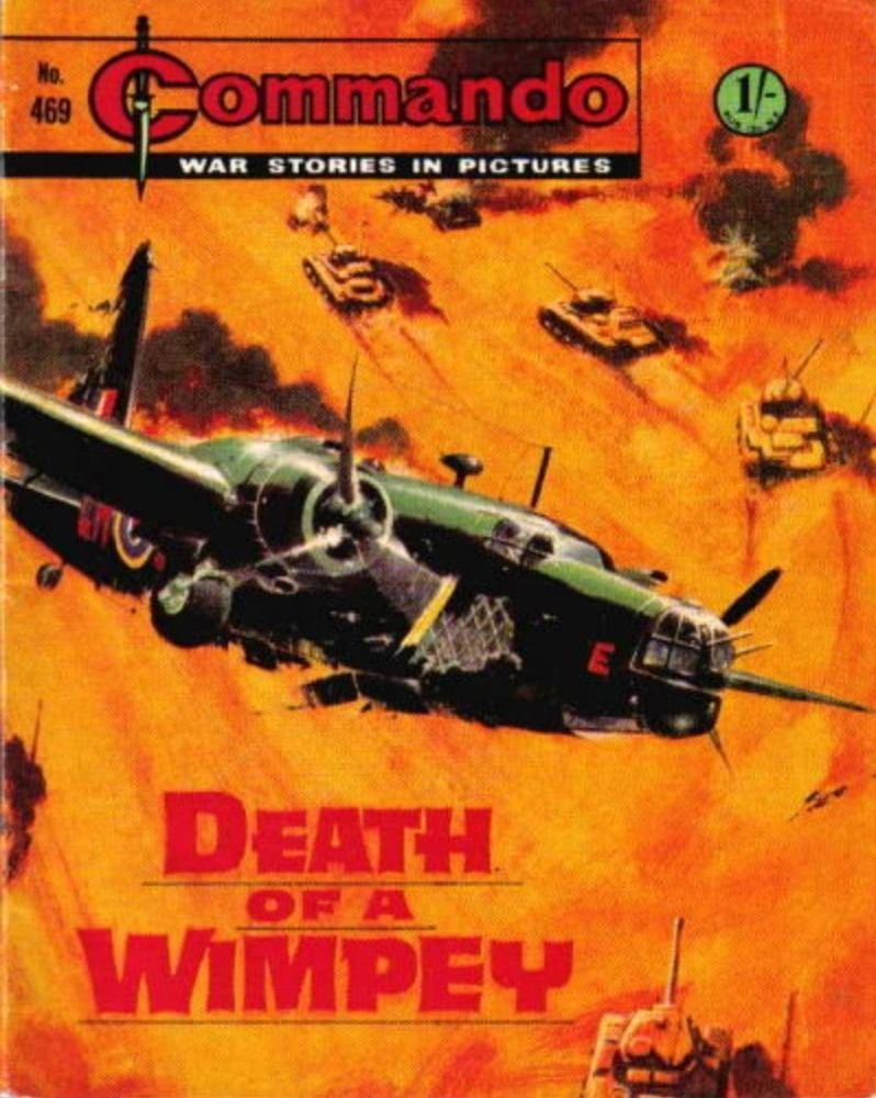 Commando first or fav! Jim Jewell selected “Death of a Wimpey…” Let us know your first or fav Commando! -QM