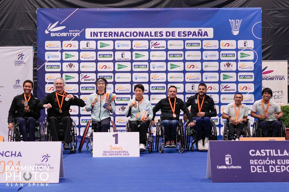 ‼️ El #SpanishInternational de parabádminton de Toledo ya conoce a sus campeones. La jornada final disputada este sábado ha coronado a los vencedores de la segunda edición del torneo toledano. ➕ badminton.es/news/151775/El…