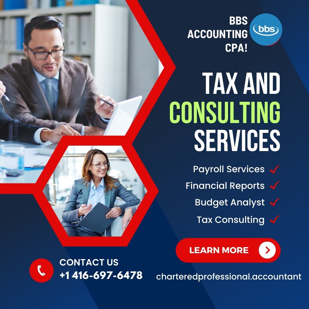 Looking for reliable tax and consulting services? Look no further! 
See More: charteredprofessional.accountant

#BBSAccounting #CPA #TaxServices #Consulting #TaxConsulting #FinancialReports #BudgetAnalysis #PayrollServices #SmallBusinessFinance #TaxCompliance #BusinessConsulting