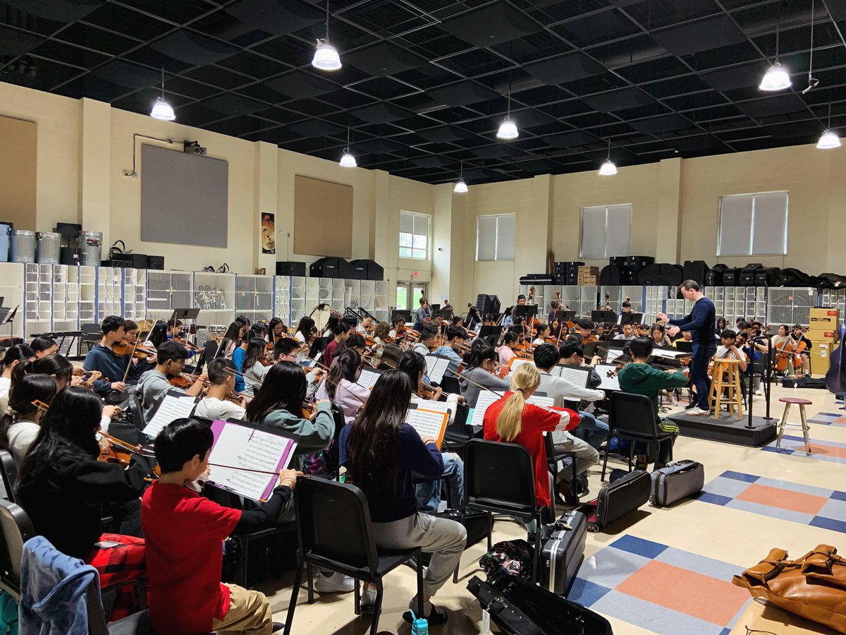 So proud to be hosting the NJMEA All State Intermediate Orchestra at PHS! Thanks to Dr. Sato for her leadership in bringing this opportunity to so many students across the state! #PwayArts