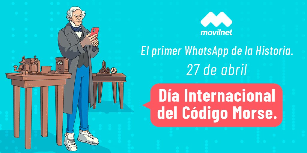 “What hath God wrought?”. (“Lo que Dios ha creado” o “¿Qué nos ha traído Dios? '). En 1844 se envió el primer mensaje a larga distancia mediante un telégrafo eléctrico utilizando el Código Morse. Tal día como hoy nace Samuel Morse, creador e inventor de famoso código de…