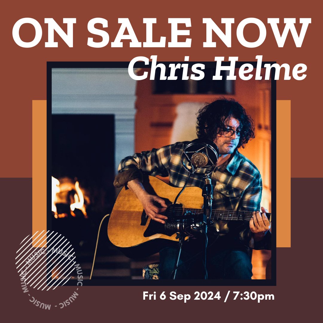 📣 ON SALE NOW!! @ChrisHelme , is set to bring a collection of brand new material to audiences for the first time in a decade, as he tours his much-anticipated forthcoming album, World of my Own. 🎫 bwdvenues.com/whats-on/chris…