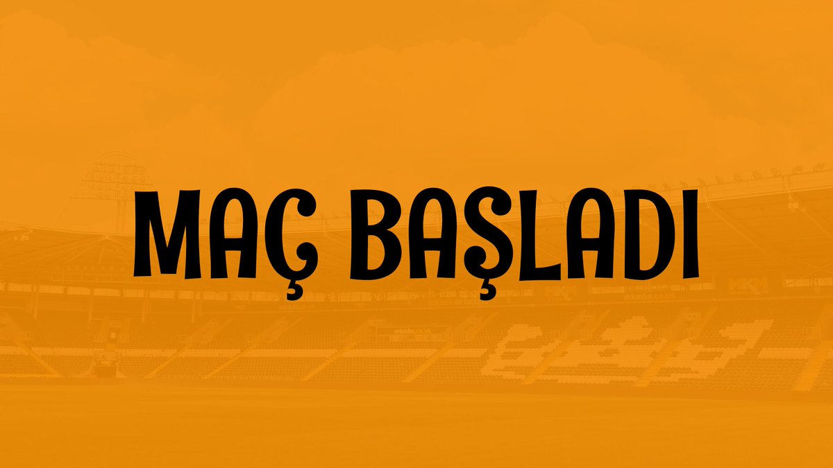 SEZONUN BELKİ DE EN KRİTİK MAÇINDA İLK DÜDÜK GELDİ! 👊 BAŞARILAR, KAPLANLAR! 🧡

🐯 0-0 🚜 [1’] #hcafc