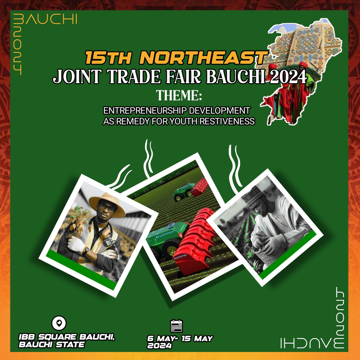 RHopealive's tweet photo. Young Entrepreneurs! 
The 15th Northeast Joint Trade Fair Bauchi 2024 is your gateway to opportunity. Join NECCCIMA in fostering youth empowerment and showcasing your innovative ideas at this premier event. Don't miss out on this chance to shine and shape the future of commerce. https://t.co/5f4GbQeNy7