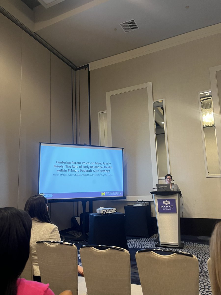 Thank you Drs. Lauren O’Connell, Danielle Shapiro and Sarah Freeman foe teaching us the importance of integrating Early Relational Health in pediatric settings while centering parent voices! #thisispedspsych #SPPAC2024