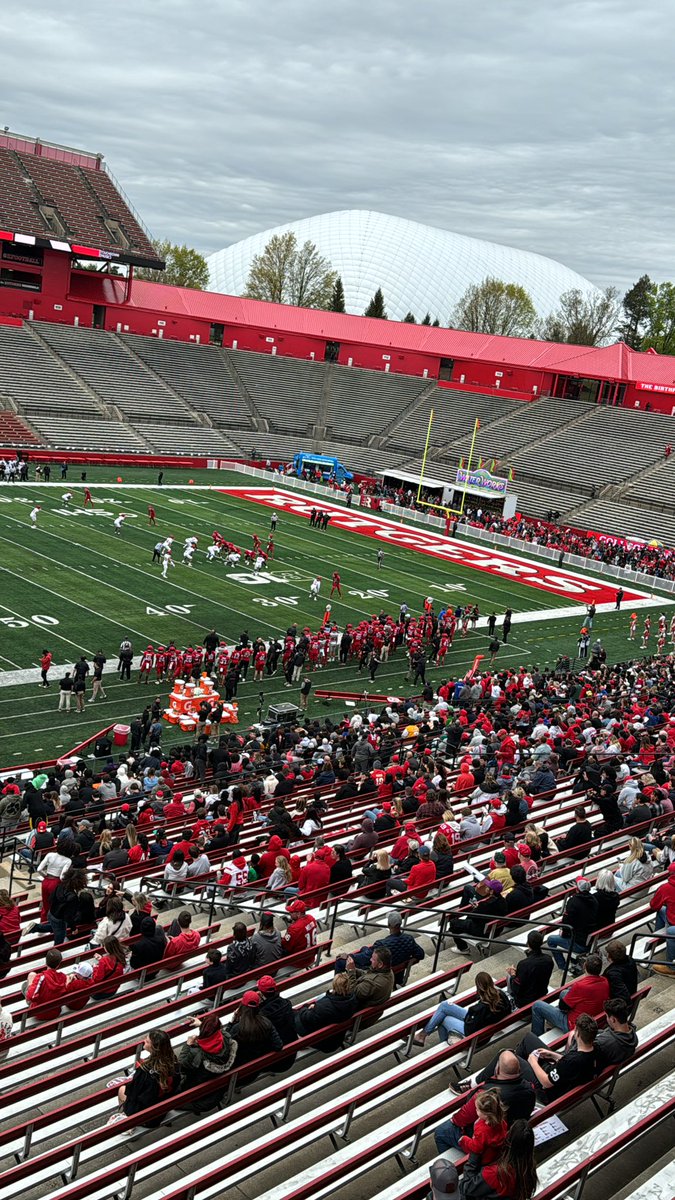 Good afternoon welcome to the spring game!!! #CHOP 🪓🪓🪓🪓 @RFootball