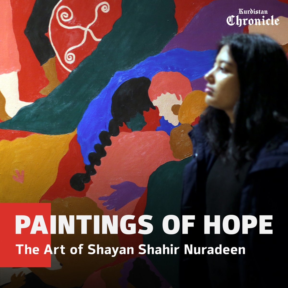 “I want my paintings to convey a message of hope, even in the midst of despair,” she explains. “Through my art, I hope to amplify the voices of marginalized people and advocate for their rights.” Read more: kurdistanchronicle.com/babat/3004