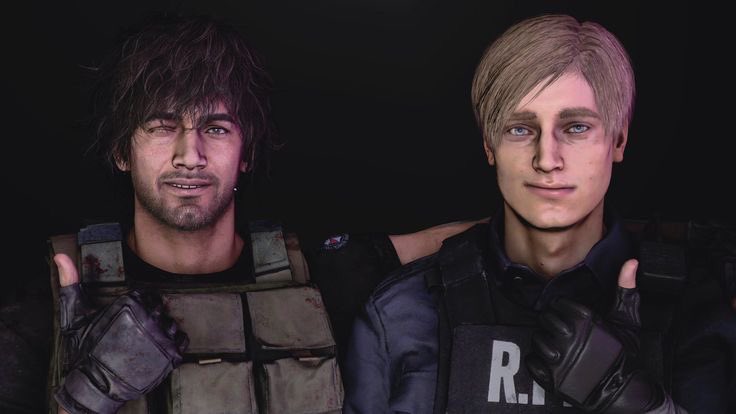 I can't believe they are the same age.

#LeonScottKennedy #CarlosOliveira #ResidentEvil2