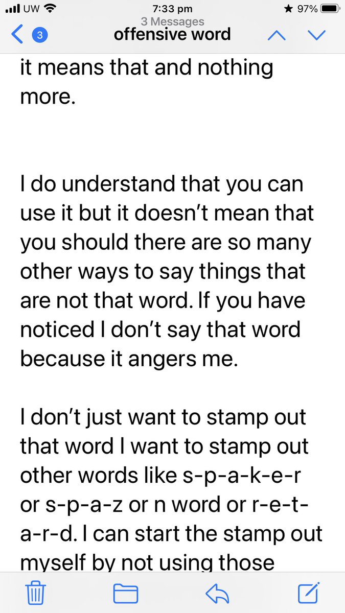 tigger200116192's tweet photo. I have been in contact with the company w f graham that does word search books. I found the most disrespectful word for people with a disability and they don’t care. Below is the conversation I had with them. https://t.co/bk0u4VEDVI