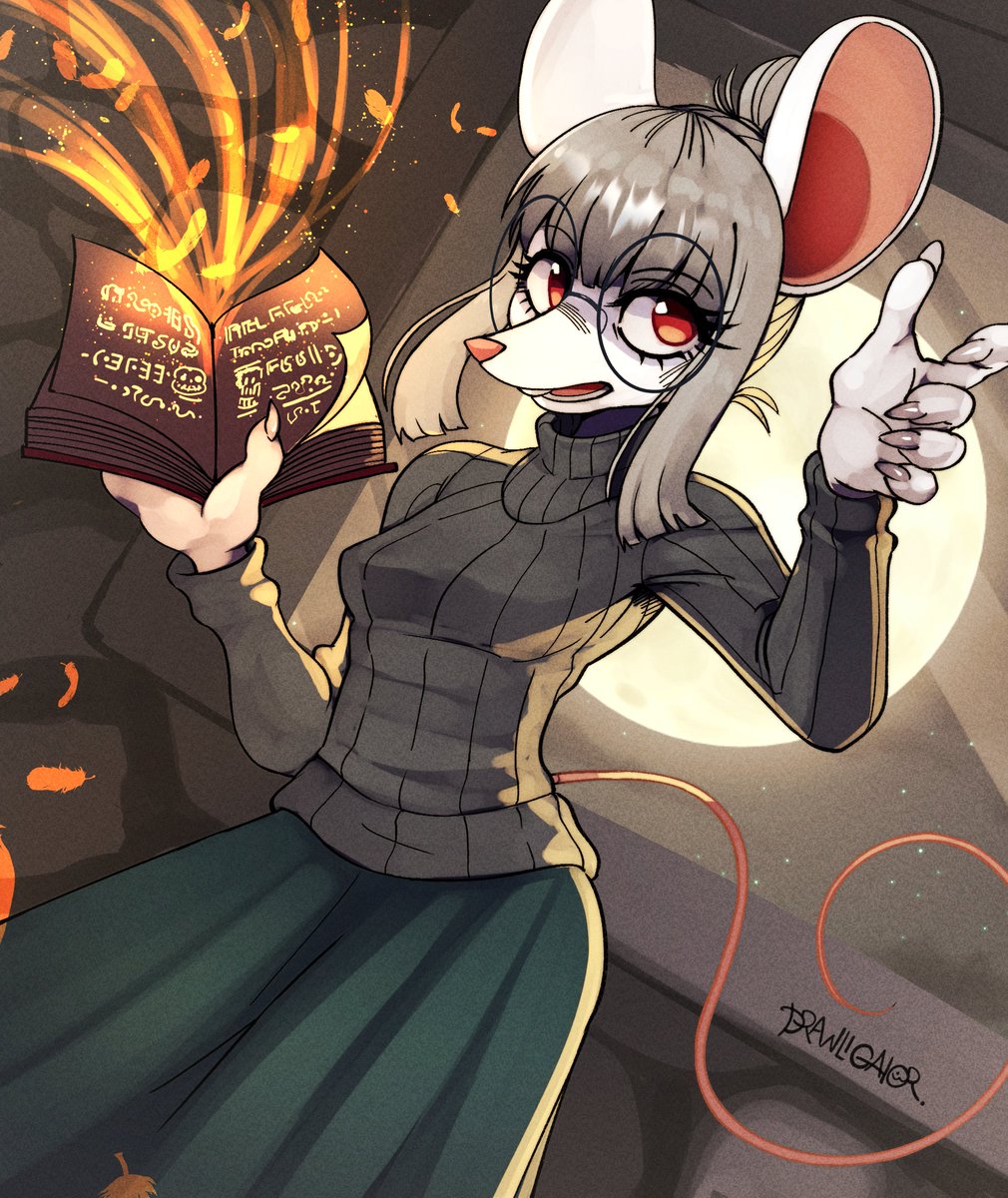 drawligator's tweet photo. ESTHER! 🐁 

Art trade with @Ethan8bit https://t.co/n0jaOzfgYC