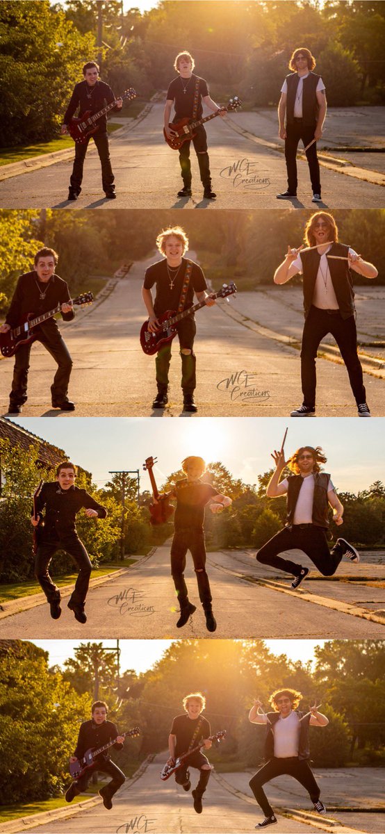 Had an absolute blast taking these shots of @Petes_Diary Their new album Keep On Rockin’ out now and available at the link in their bio! 
#petesdiary #promo #promoshot #jumpshot #keeponrockin  #myphoto #wcecreations #wordscantexplain #canonphotography #rocknroll #bandphotography