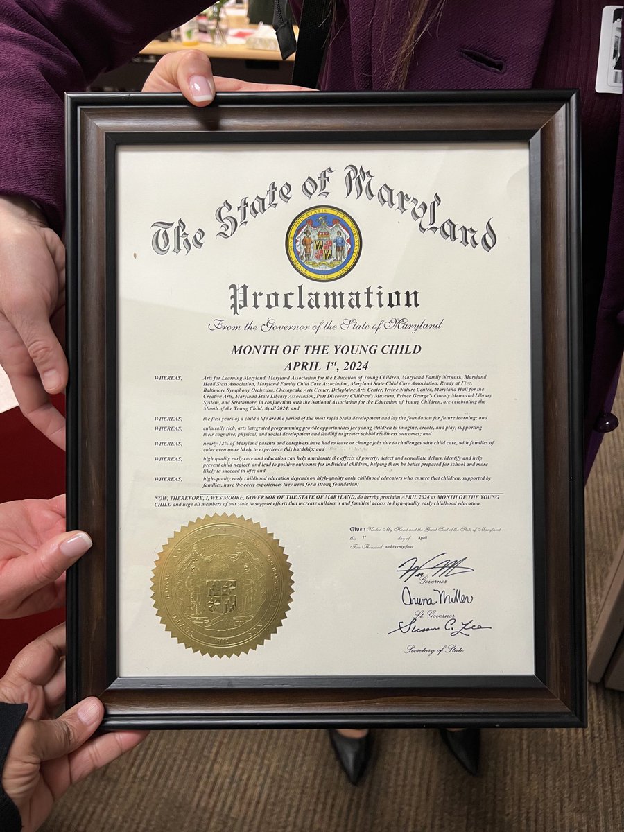 WProctor (@proctorcsc_ryon) on Twitter photo TY Delegate Kevin Harris and team <a href="/kevinmharris/">Kevin M. Harris</a> for visiting <a href="/JPRyonES/">J. P. Ryon Elem</a> and sharing Month of the Young Child proclamation signed by Governor Wes Moore <a href="/iamwesmoore/">Wes Moore</a> 💥 <a href="/NavarroSupt/">Maria V. Navarro, Ed.D.</a> #community TY Delegate Kevin Harris and team <a href="/kevinmharris/">Kevin M. Harris</a> for visiting <a href="/JPRyonES/">J. P. Ryon Elem</a> and sharing Month of the Young Child proclamation signed by Governor Wes Moore <a href="/iamwesmoore/">Wes Moore</a> 💥 <a href="/NavarroSupt/">Maria V. Navarro, Ed.D.</a> #community