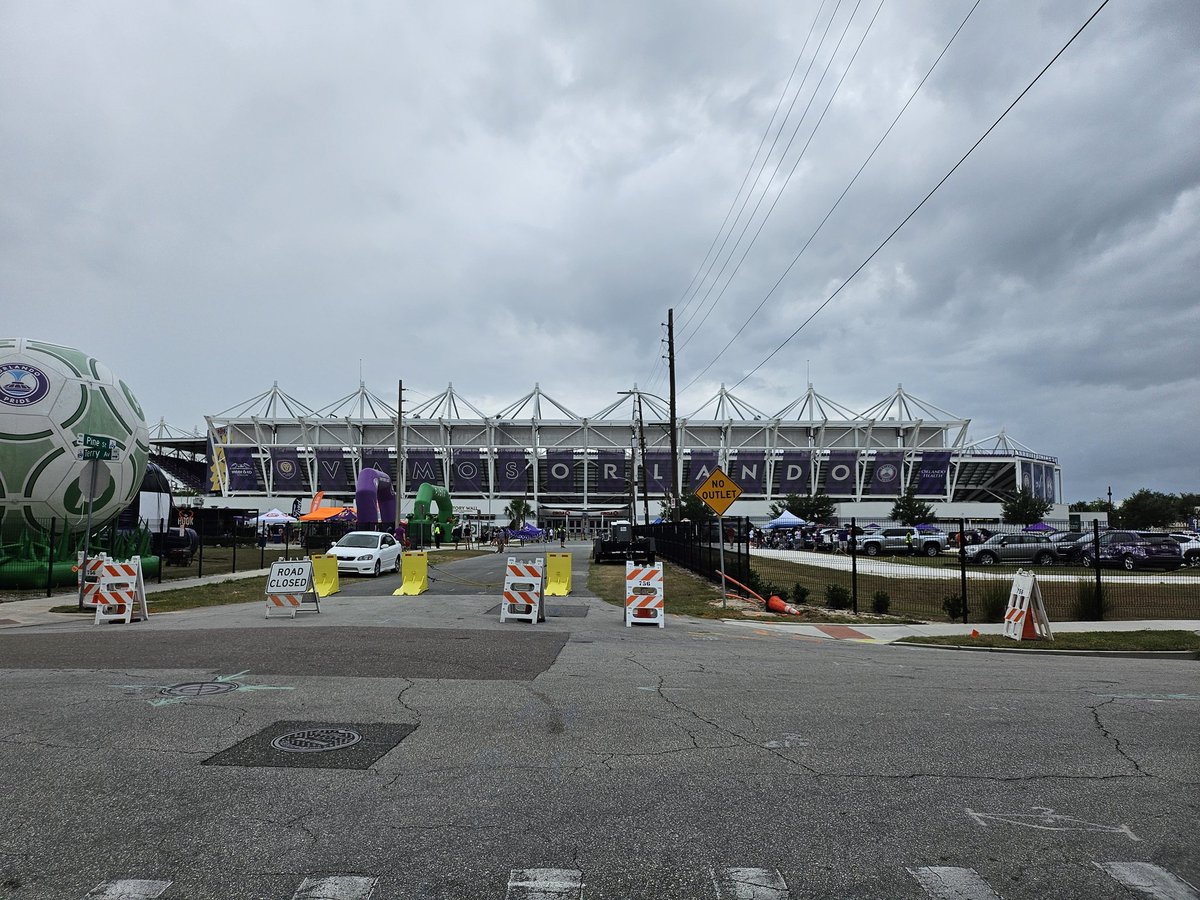 First mls game #orlandocity