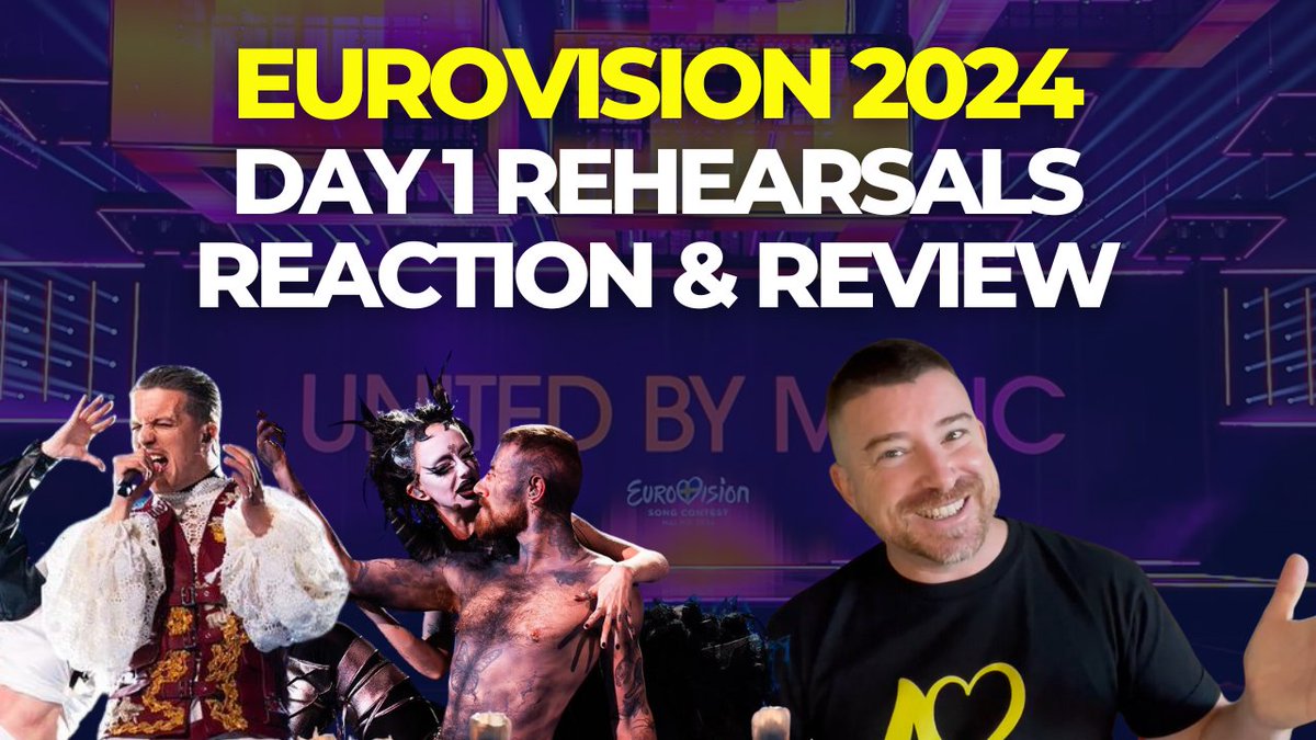Dale @euroozdale from the Aussievision team wraps up Day 1 of Eurovision 2024 Rehearsals. Watch: youtube.com/watch?v=xA9fVy…